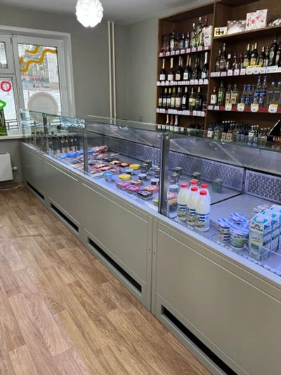 Лот: 21375452. Фото: 1. Витрина холодильная -куб Криспи... Холодильное