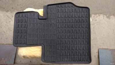 Лот: 17753118. Фото: 1. Коврики BMW X3 оригинальные резиновые. Чехлы, коврики, оплетки руля