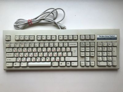 Лот: 25631523. Фото: 1. Клавиатура The Space Saving Keyboard... Клавиатуры и мыши