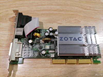 Лот: 18031857. Фото: 1. Видеокарта Zotac 128Mb. Видеокарты