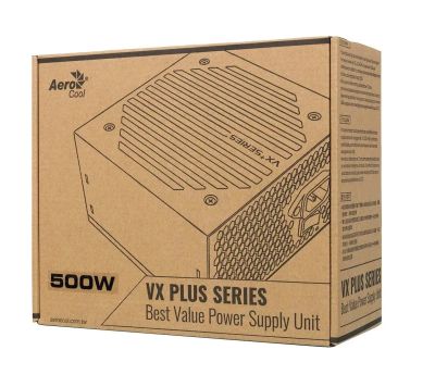 Лот: 21282248. Фото: 1. Новый Блок питания AeroCool VX-500... Корпуса, блоки питания