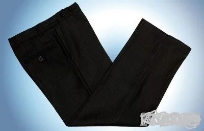 Лот: 10173823. Фото: 1. НОВЫЕ брюки черные в тонк. полоску... Школьная форма