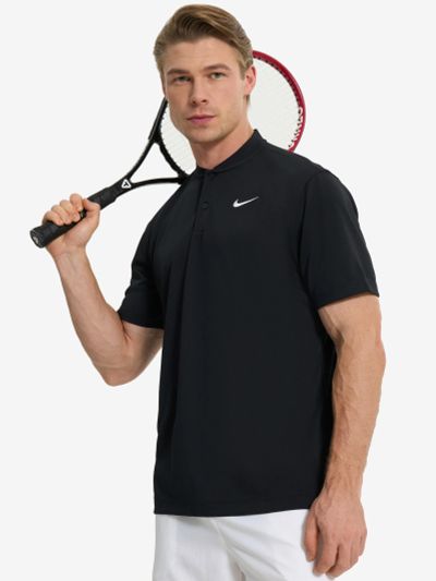 Лот: 24400901. Фото: 1. Поло мужское Nike, Черный. Другое (спортивная одежда)