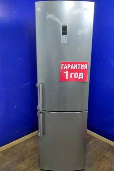 Лот: 13015659. Фото: 1. Холодильник lg ga-b489 elqa (11066551... Холодильники, морозильные камеры