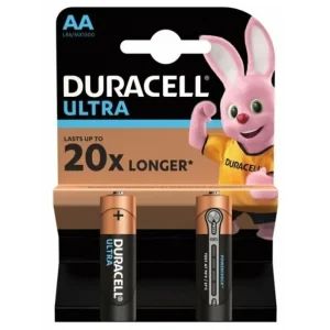 Лот: 19066226. Фото: 1. Батарея AA Duracell Ultra LR6-2BL... Батарейки, аккумуляторы, элементы питания