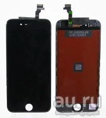 Лот: 8662279. Фото: 1. Дисплей iPhone 6 в сборе Черный... Дисплеи, дисплейные модули, тачскрины