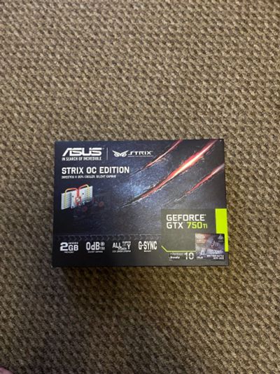 Лот: 16439583. Фото: 1. Asus nvidia GeForce gtx 750 ti. Видеокарты