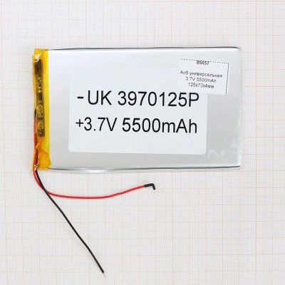 Лот: 10883085. Фото: 1. АКБ универсальная 3.7V 5500mAh... Аккумуляторы