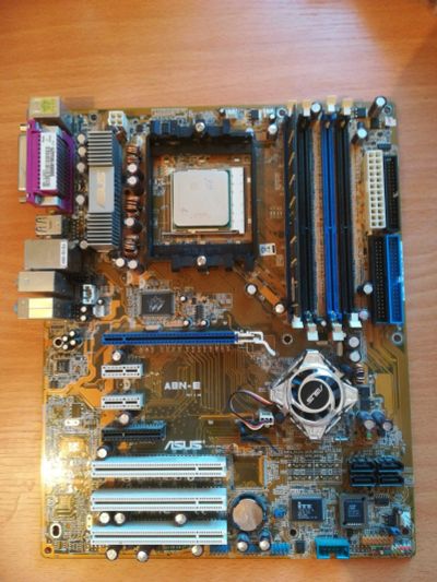 Лот: 18010996. Фото: 1. Athlon64 3000+ Asus A8N-E 512Mb... Комплекты запчастей