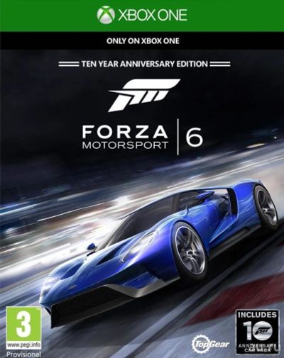 Лот: 8045743. Фото: 1. Forza 6 (код для скачивания) 10... Игры для консолей