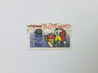 Лот: 23314476. Фото: 1. Чемпионат Европы по хоккею, Прага... Марки