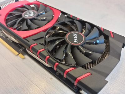 Лот: 17010436. Фото: 1. Видеокарта Nvidia MSI GTX 970... Видеокарты