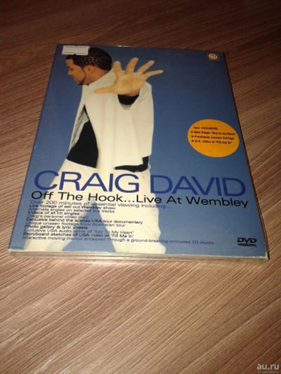 Лот: 15259132. Фото: 1. DVD. Craig David. Off The Hook... Аудиозаписи