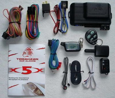 Лот: 10563902. Фото: 1. сигнализация Tomahawk X5. Автомобильные сигнализации