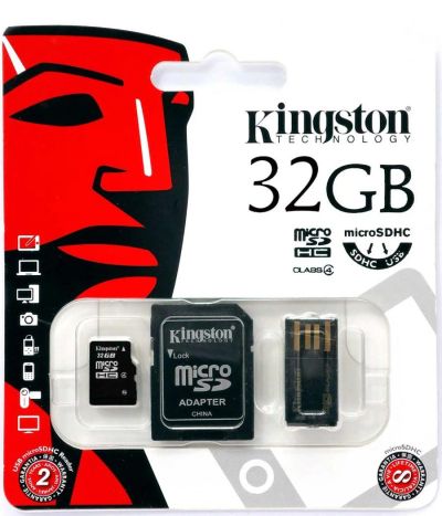 Лот: 8109709. Фото: 1. Карта памяти microSD HC 32 GB... Карты памяти