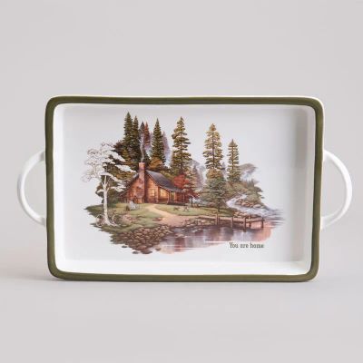 Лот: 25301769. Фото: 1. Блюдо с ручками Lefard Family... Предметы сервировки