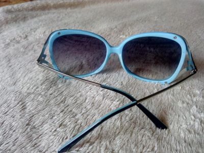 Лот: 11465169. Фото: 1. очки солнцезащитные Gucci в голубой... Очки солнцезащитные