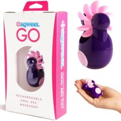 Лот: 7537135. Фото: 1. Клиторальный вибростимулятор Sqweel... Игрушки