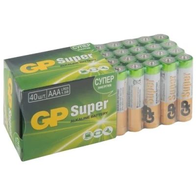 Лот: 15953926. Фото: 1. Батарея GP Super Alkaline 24A... Батарейки, аккумуляторы, элементы питания
