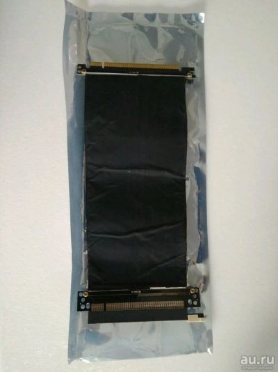 Лот: 10525192. Фото: 1. Riser thermaltake PCI-E x16 -... Шлейфы, кабели, переходники