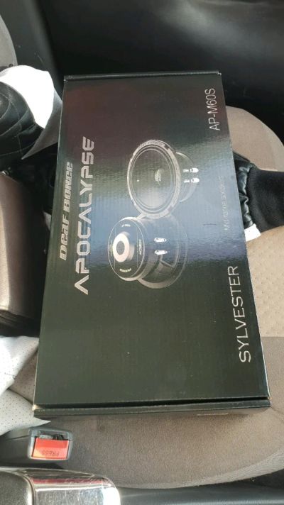 Лот: 12106786. Фото: 1. Deaf Bonce Apocalypse ap-m60 sylvester. Акустика автомобильная