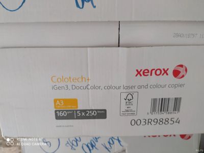 Лот: 17022278. Фото: 1. Бумага Xerox Colotech Plus A3... Бумага