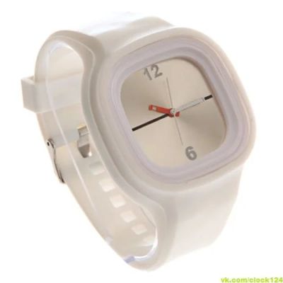 Лот: 3433258. Фото: 1. Часы Square Candy Jelly Silicone... Оригинальные наручные часы