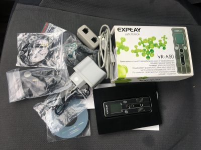 Лот: 11884424. Фото: 1. Диктофон Explay VR-A50 2GB. Отличное... Диктофоны