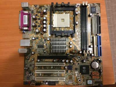 Лот: 11092914. Фото: 1. Материнская плата Socket 754 полностью... Материнские платы