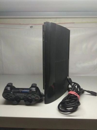 Лот: 15397048. Фото: 1. Ps3 Super Slim cech-4208c 500GB. Игры для консолей