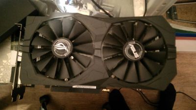 Лот: 12620651. Фото: 1. ASUS GeForce GTX 1050 Ti STRIX... Видеокарты