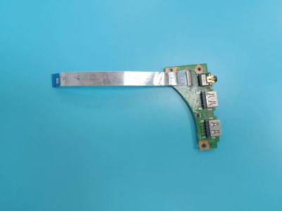 Лот: 23337327. Фото: 1. Б/У плата с разъемами USB, Audio... Платы расширения, контроллеры, доп. порты