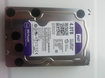 Лот: 16503375. Фото: 1. Жёсткий диск WD Purple 4TB. Жёсткие диски