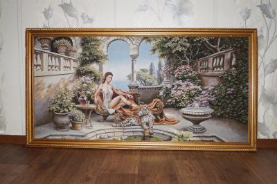 Лот: 3313824. Фото: 1. Картина тканевая 65х125 (ШхВ... Другое (картины, панно)