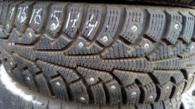 Лот: 8436696. Фото: 1. 175/65 R14 Nokian H5 одно. Шины