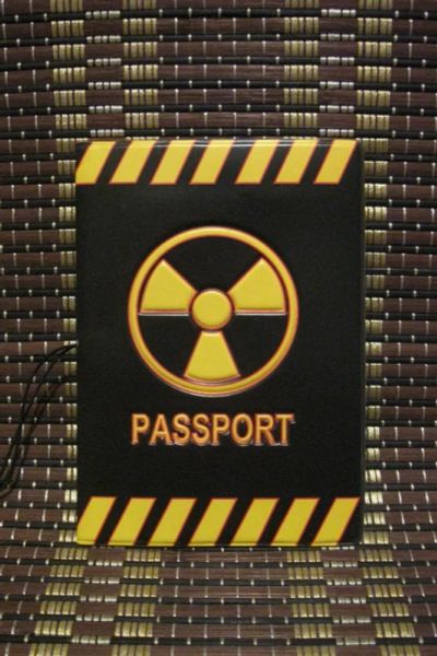 Лот: 7179854. Фото: 1. Обложка для паспорта "Danger... Обложки для документов