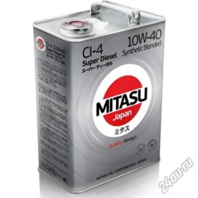 Лот: 6232412. Фото: 1. MiTASU CI-4 10w40 п/синтетическое... Масла, жидкости