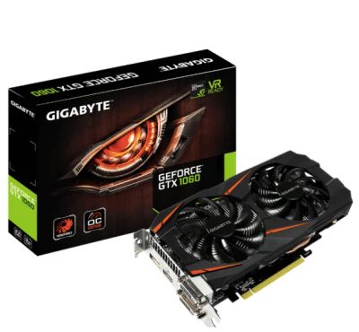 Лот: 11654564. Фото: 1. Видеокарта GeForce 1060, 3gb. Видеокарты