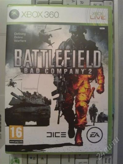 Лот: 837453. Фото: 1. Battlefield: Bad Company 2,Xbox360... Игры для консолей