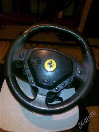 Лот: 769560. Фото: 1. Руль игровой для пк THRUSTMASTER... Рули, джойстики
