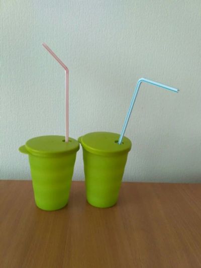 Лот: 11104267. Фото: 1. Стакан с крышкой Tupperware. Кружки, стаканы, бокалы
