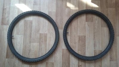 Лот: 7866958. Фото: 1. Покрышки Maxxis + камеры (26 на... Запчасти