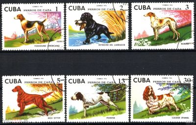 Лот: 11239534. Фото: 1. Полная серия из 6-ти марок Кубы... Марки
