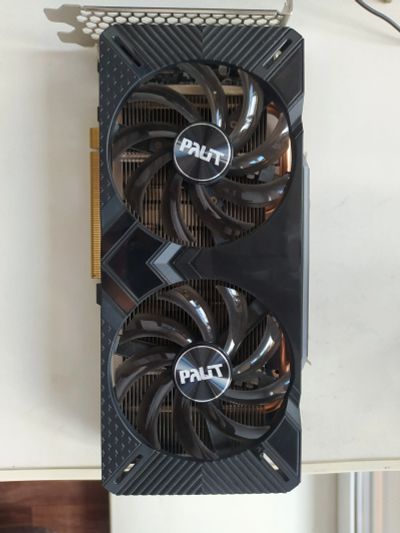 Лот: 19466908. Фото: 1. Видеокарта Palit GeForce GTX 1660... Видеокарты