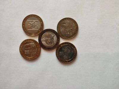 Лот: 19901737. Фото: 1. 10 рублей Набор биметалл №171... Наборы монет