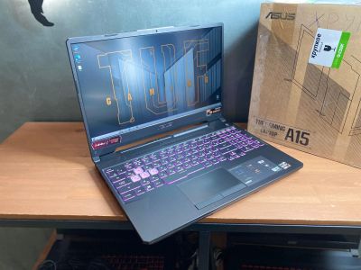 Лот: 25005718. Фото: 1. Asus TUF 15,6"IPS144Hz/RTX3060... Ноутбуки