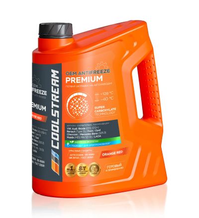 Лот: 24928555. Фото: 1. Антифриз CoolStream Premium (-40... Масла, жидкости