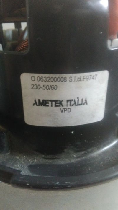 Лот: 25209971. Фото: 1. Двигатель пылесоса... Запчасти, комплектующие для пылесосов, утюгов