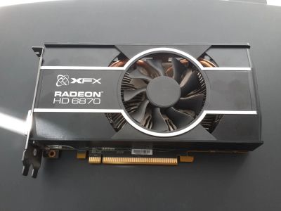 Лот: 4473991. Фото: 1. Видеокарта XFX Radeon HD 6870... Видеокарты