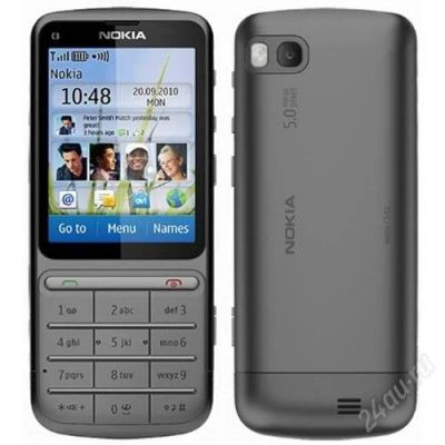 Лот: 2683264. Фото: 1. nokia c3-01 с рубля!!!. Смартфоны